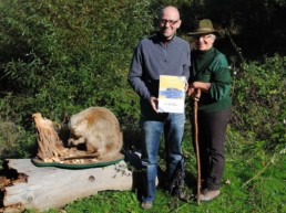 Tauber bei der Biberführung. Bild: TeamTauber